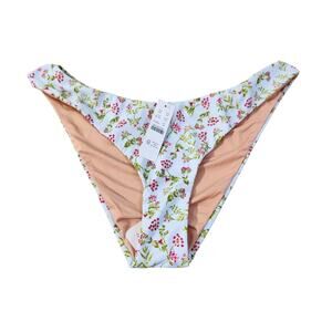 J. Crew Bikini Bottom Cloud Meadow Floral Bottom New With Tags Womens Size M